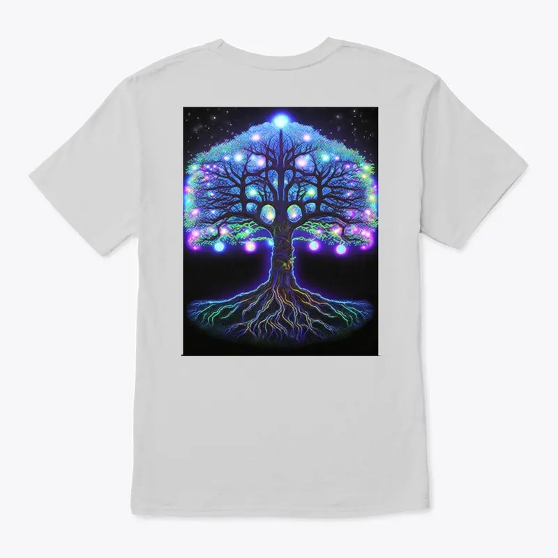 glowing tree